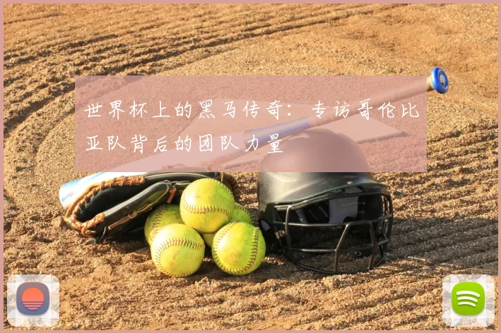 世界杯上的黑马传奇：专访哥伦比亚队背后的团队力量