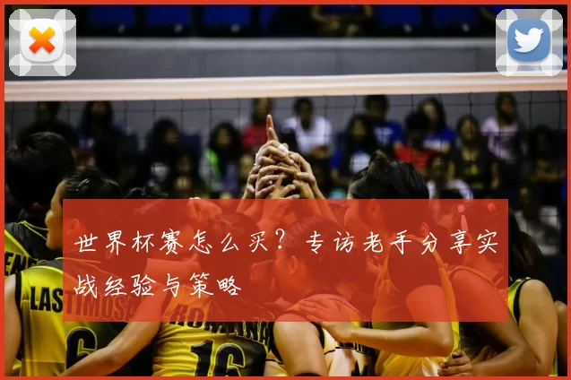 世界杯赛怎么买？专访老手分享实战经验与策略